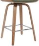 Armen Living Tyler 2-Piece Vintage Green/White Wash Counter Stool Set-5
