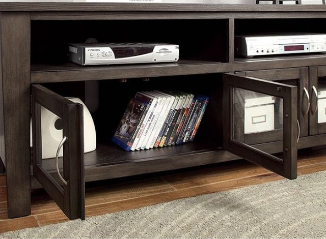 Furniture of America® Alma Gray 60" TV Stand-2