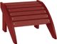 C R Plastic Burgundy Footstool-0