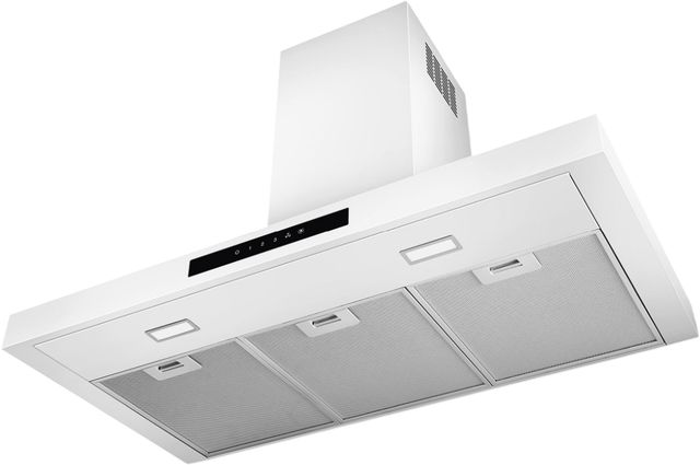 Smeg 36" Matte White Wall Mounted Range Hood-2