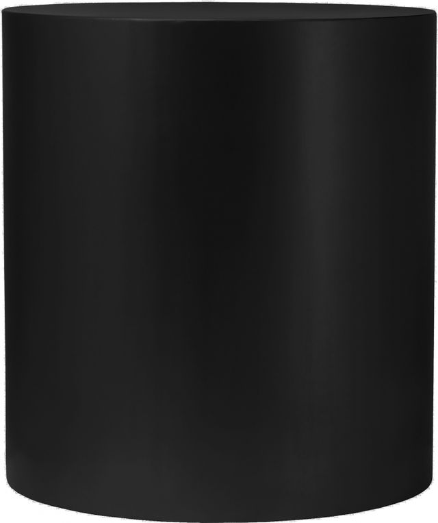 Meridian Furniture Cylinder Matte Black End Table-1
