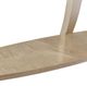 Michael Amini® Malibu Crest Glass Top Console Table with Chardonnay Base-4