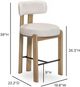 TOV Furniture Odessa Cream Counter Stool-2