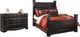 Signature Design by Ashley® Shay 2-Piece Almost Black King Poster Bed Set-0
