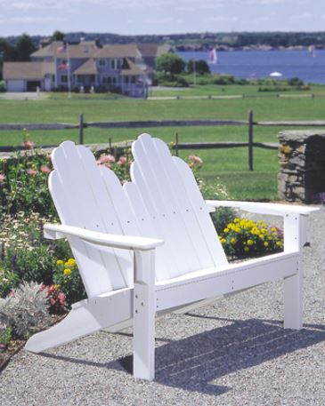 Seaside Casual Adirondack Classic Love Seat-2