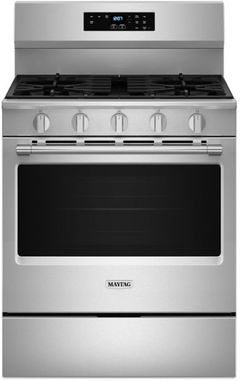 Maytag® 30" Stainless Steel Freestanding Gas Range 