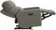 Best® Home Furnishings Customizable Kenley Vinyl Power Swivel Glider Recliner with Heat, Massage and Power Tilt Headrest-1
