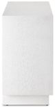 Currey & Company Morombe Cerused White Cabinet-2