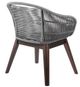 Armen Living Tutti Frutti Gray Indoor Outdoor Dining Chair-2