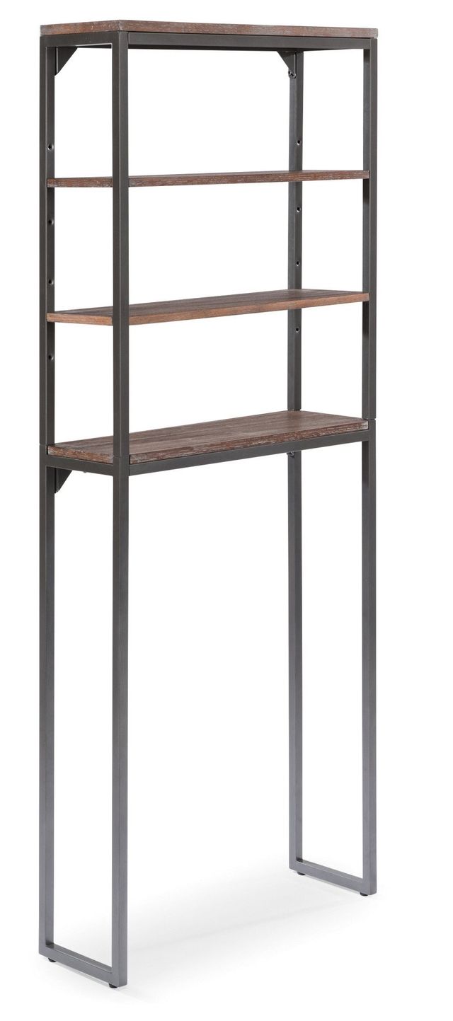 homestyles® Barnside Gray Over The Commode Stand-1