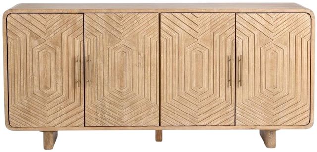 Classic Home Holmes Dune Clay 4-Door Buffet-2