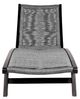 Armen Living Chateau Charcoal/Light Eucalyptus Outdoor Patio Adjustable Chaise Lounge Chair-1