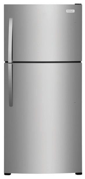Frigidaire® 30" 20.0 Cu. Ft. Stainless Steel Top Freezer Refrigerator-0
