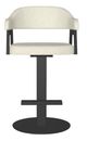 Amisco Customizable Jayden Swivel Counter Stool with Memory Return-1