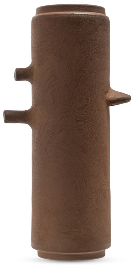 Moe's Home Collection Ezra Matt Brown 12" Vase-1