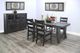 Sunny Designs™ Marina Black Sand Ladderback Chair with Turnbuckle-1