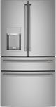 Café™ 36" 27.8 Cu. Ft. ENERGY STAR® Stainless Steel 4-Door French Door Refrigerator-0