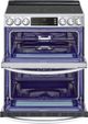 LG 30" PrintProof™ Stainless Steel Double Oven Slide-In Electric Range-1