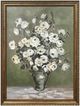 Crestview White Blooms Canvas Wall Art-0