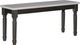 Powell® Willow Dark Gray/Smokey White Bench-0