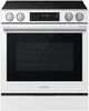 Samsung 30'' Matte White Slide-In Electric Range with Air Sous Vide -0