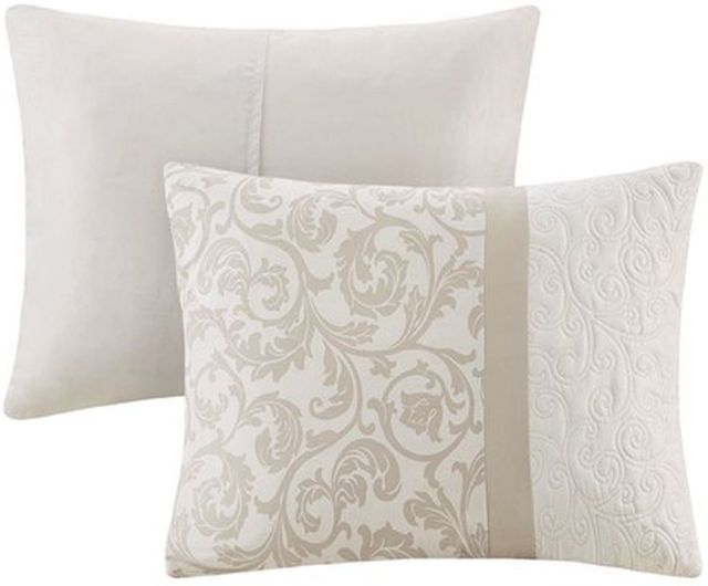 Olliix by 510 Design Ramsey Neutral Queen 8 Piece Reversible Comforter Set-4