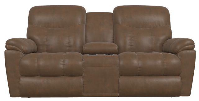 La-Z-Boy® Morrison Whiskey Power Reclining Loveseat with Console and Headrest-1