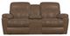 La-Z-Boy® Morrison Whiskey Power Reclining Loveseat with Console and Headrest-1