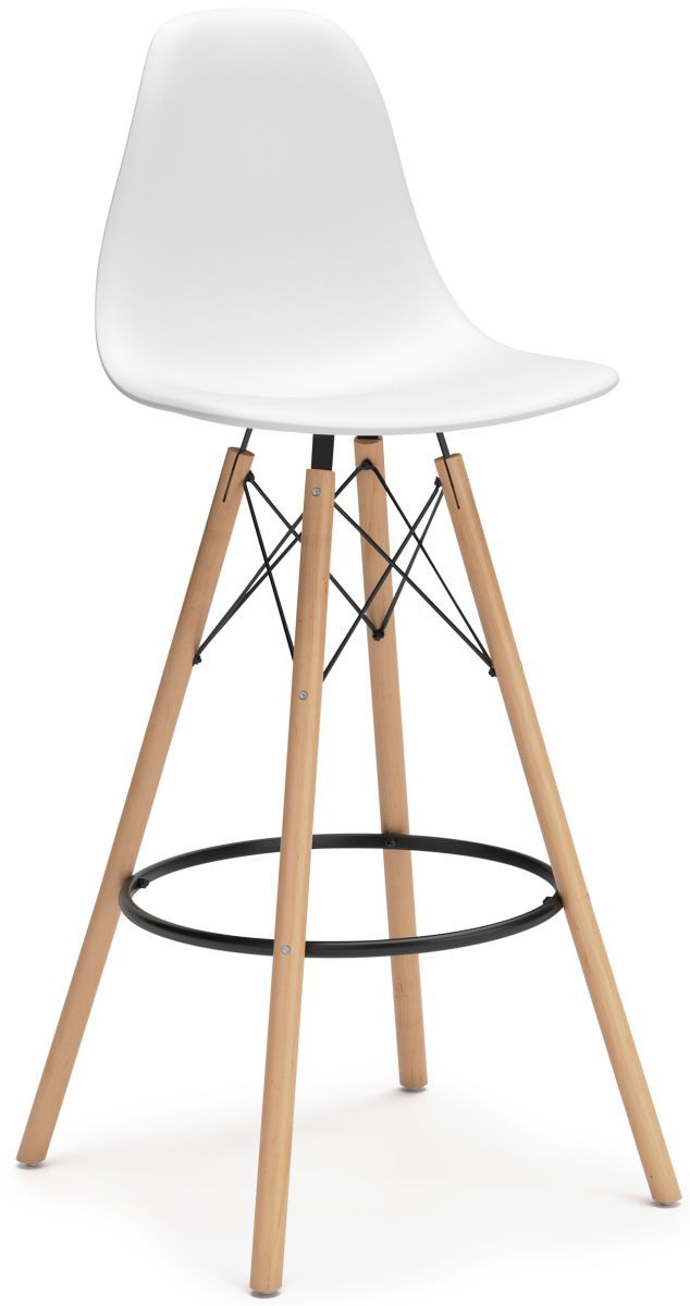 Signature Design by Ashley® Jaspeni White/Natural Bar Stool-0