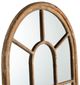A & B Home Brown/Whitewash Large Arched Accent Mirror-3
