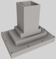 Vent-A-Hood® 42" Stainless Steel Contemporary Island Range Hood-4