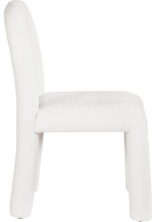 Meridian Furniture Amari Cream Upholstered Dining Side Chair-2