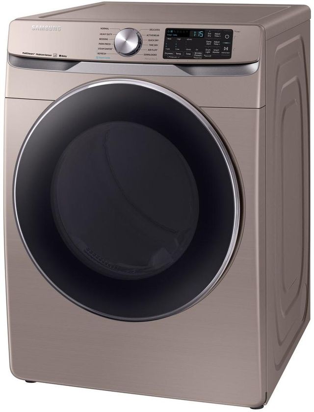 Samsung 7.5 Cu. Ft. Champagne Front Load Electric Dryer-3