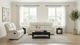 Coaster® Camila 2-Piece White Manual Reclining Sofa Set-2