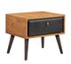 Armen Living Coco Brown Nightstand-1