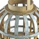 A & B Home Gold/Silver Large Shanghai Lantern-3