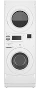 Whirlpool® Commercial 3.1 Cu. Ft. Washer, 6.7 Cu. Ft. Dryer White Stack Laundry-0