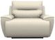 La-Z-Boy® Palmer Oyster Leather Manual Reclining Chair and a Half-1