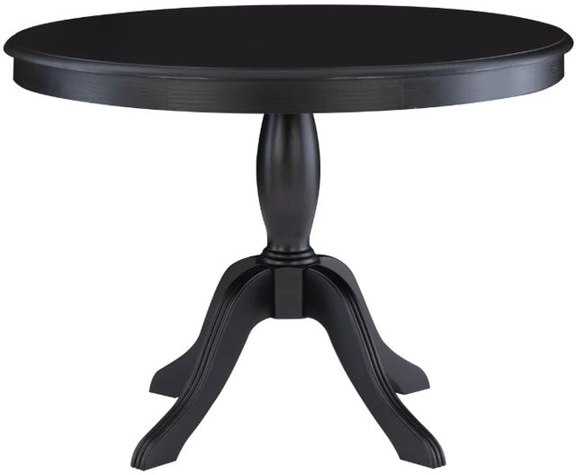 Linon Norah 2-Piece Black Dining Nook Set-3