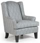 Best® Home Furnishings Customizable Andrea Wing Chair-1