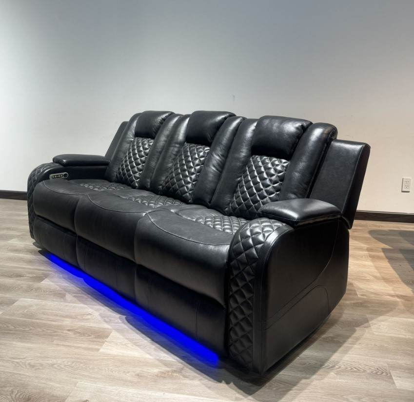 Elements International Carlo Power Motion Sofa - Thumbnail 3