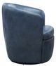 Parker House® Barolo 2-Piece Vintage Navy Swivel Club Chair Set-3