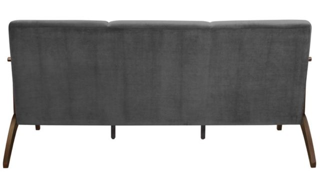 Homelegance® Carlson Dark Gray/Dark Walnut Sofa-2