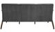 Homelegance® Carlson Dark Gray/Dark Walnut Sofa-2