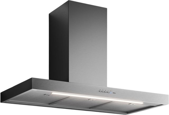 Falmec Mercurio 36" Scotch Brite Stainless Steel Wall Mounted Range Hood-1