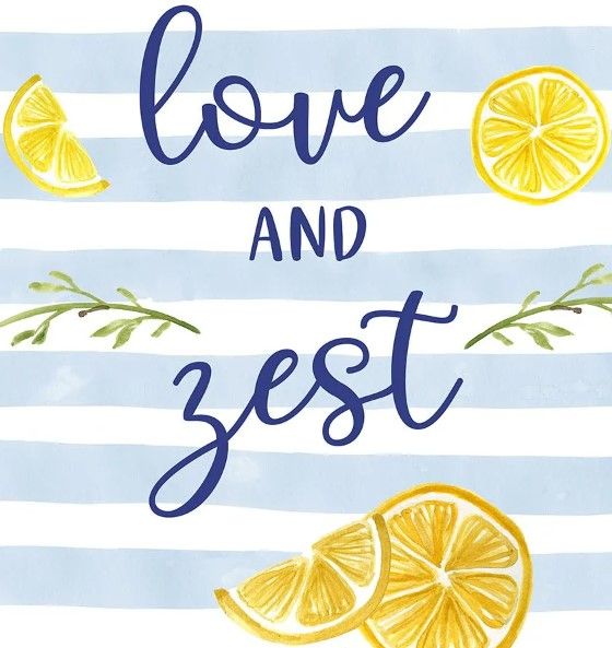 Classy Art Love and Zest Lemons by Carol Robinson Wall Art-1
