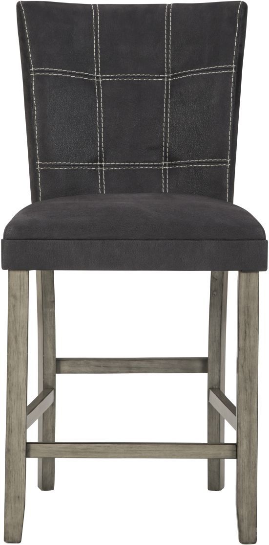 Benchcraft® Dontally Two-Tone Upholstered Counter Stool-2