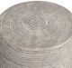 Classic Home Nellie Light Gray Concrete Outdoor End Table-2