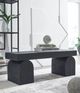 Signature Design by Ashley® Holgrove Matte Black Accent Bench-4