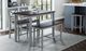 Jofran Inc. Asbury Park Autumn Brown/Gray X-Back Counter Stool-1